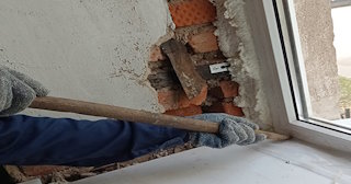 Демонтаж оконных откосов по выгодной цене от 514 руб. в Чистополе - Сварной-Чст